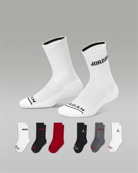 Jordan Legend Big Kids' Crew Socks (6 Pairs). Nike.com.